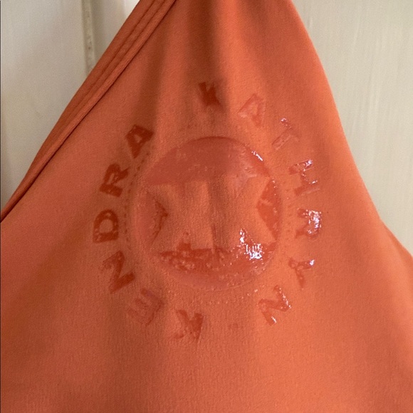 Gymshark X Kendra Kathryn Women's Orange Sports Bra XL - Picture 2 of 5